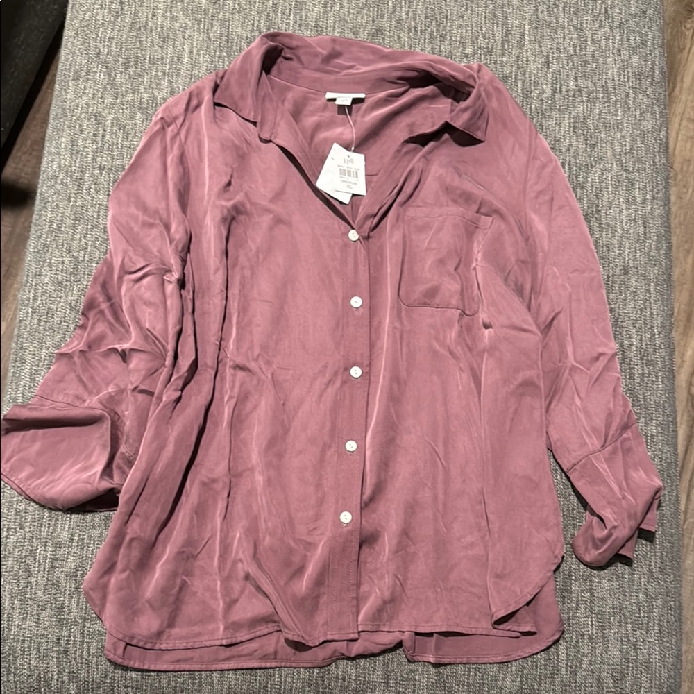 J. Jill Dusty Rose Blouse